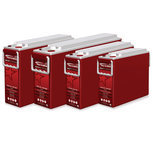 12V NSB Red - Pure Lead Long Life 12V 100Ah -190Ah - NorthStar Batteries New Zealand High Temperature