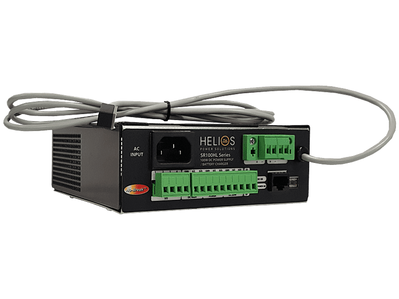 SR100HL - 100 w - Power Supply/Battery Charger with comms RS232 ASCII - SR485 - MODBUS Serial - SNMP , webpages