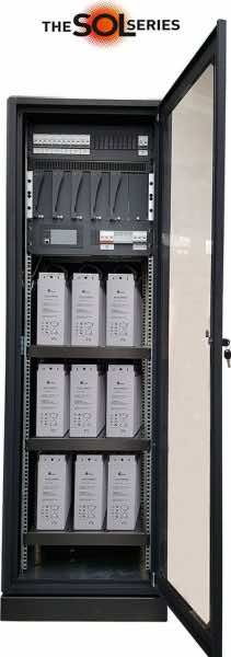 110VDC Battery Charger System with Distribution and Battery Backup for 11kW Switchgear